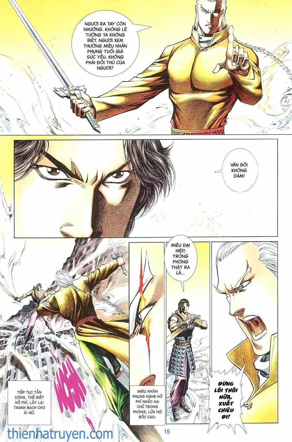 Tuyết Sơn Phi Hồ - Mã Vinh Thành Chapter 39 trang 14