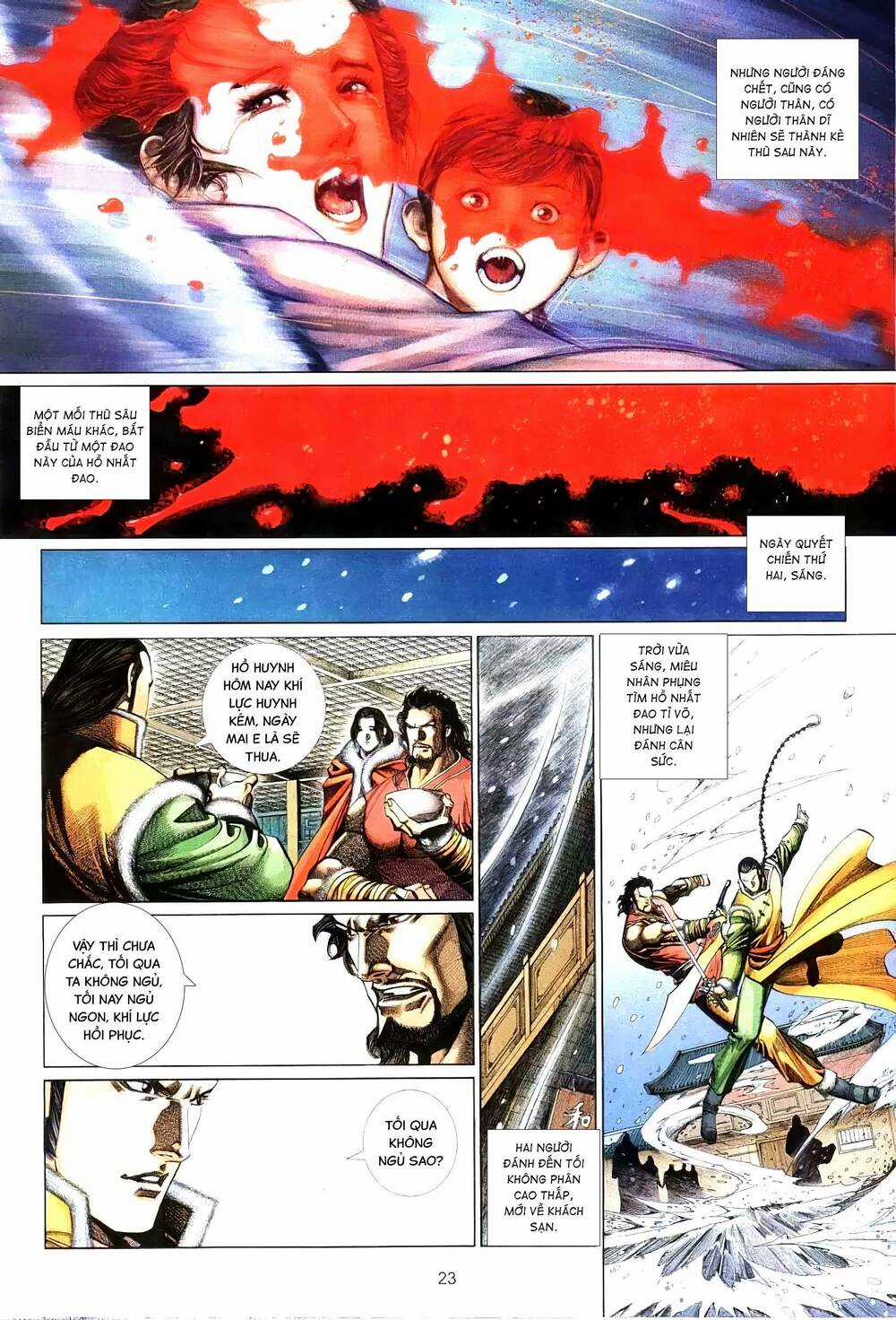 Tuyết Sơn Phi Hồ - Mã Vinh Thành Chapter 4 trang 8