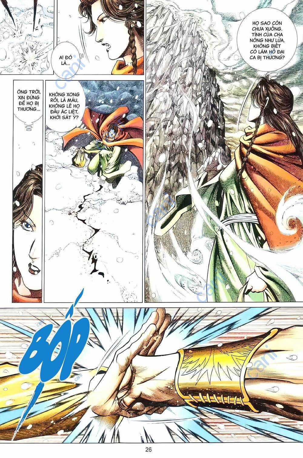 Tuyết Sơn Phi Hồ - Mã Vinh Thành Chapter 40 trang 10