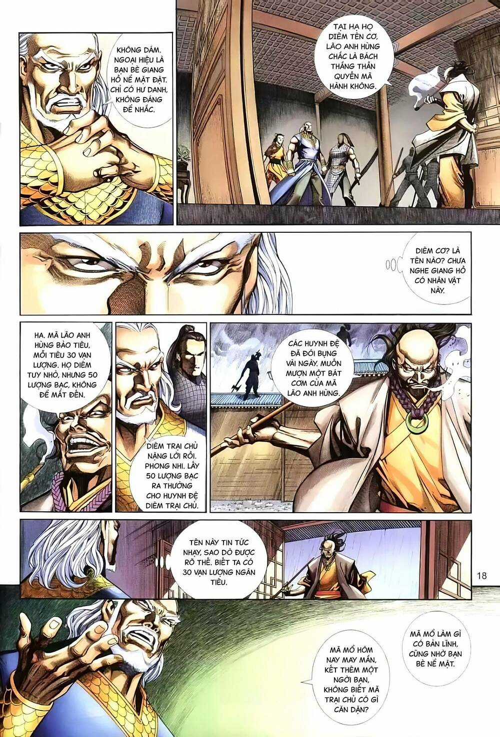 Tuyết Sơn Phi Hồ - Mã Vinh Thành Chapter 6 trang 17