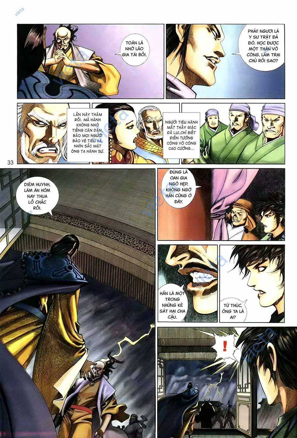 Tuyết Sơn Phi Hồ - Mã Vinh Thành Chapter 7 trang 10