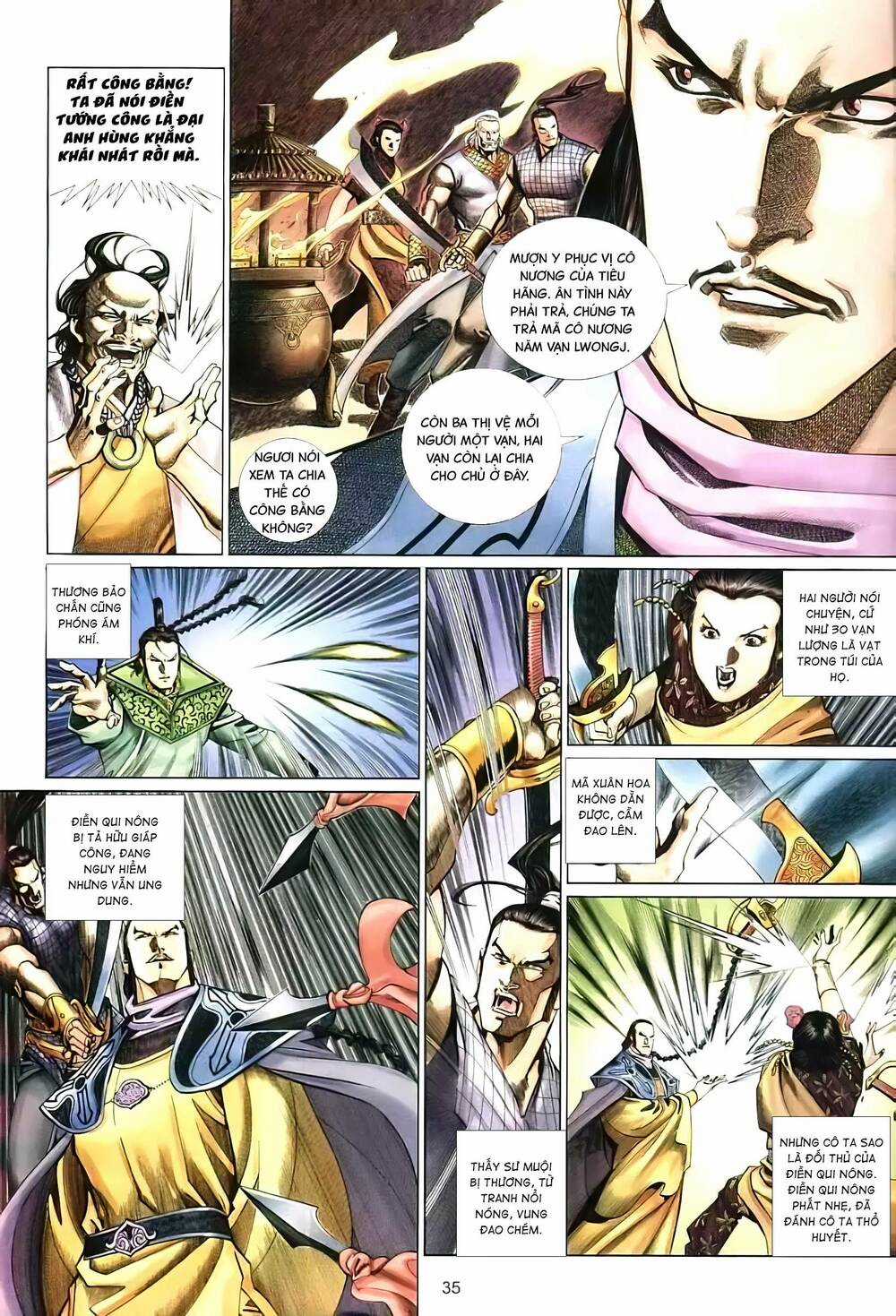 Tuyết Sơn Phi Hồ - Mã Vinh Thành Chapter 7 trang 12