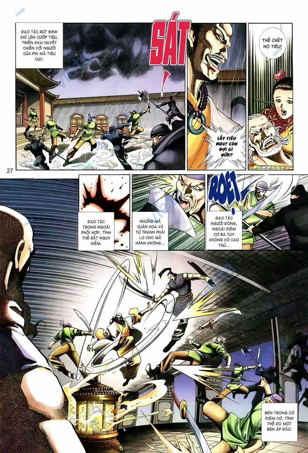 Tuyết Sơn Phi Hồ - Mã Vinh Thành Chapter 7 trang 4