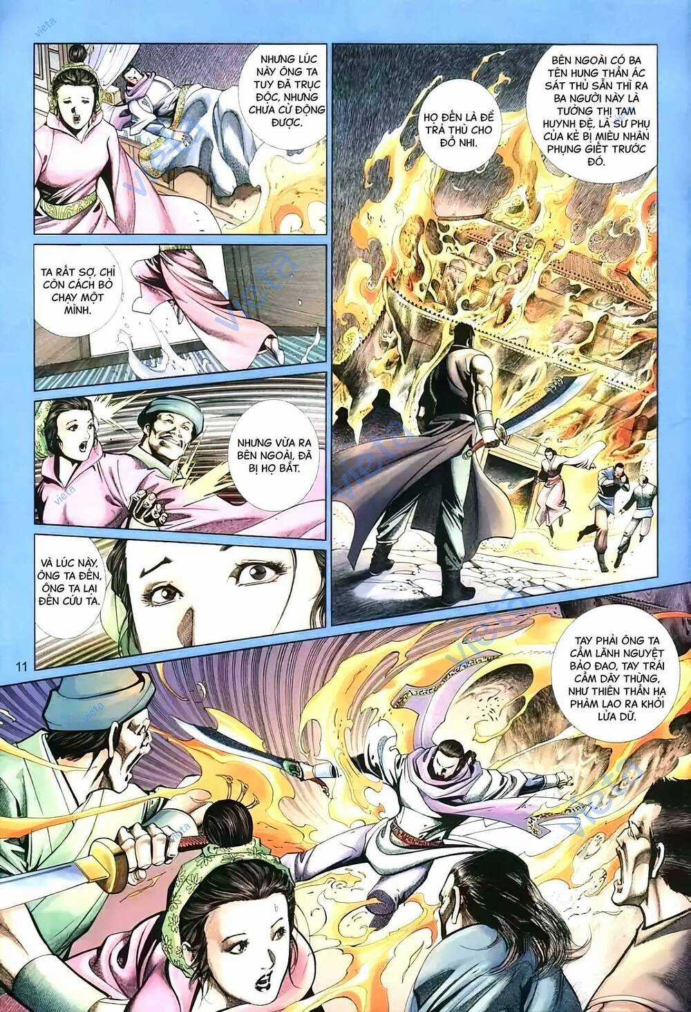 Tuyết Sơn Phi Hồ - Mã Vinh Thành Chapter 8 trang 10