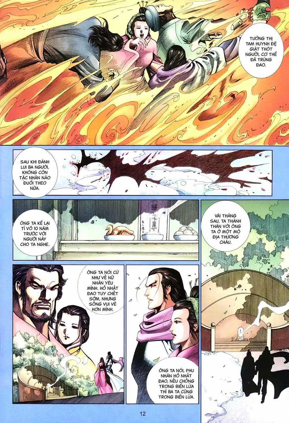 Tuyết Sơn Phi Hồ - Mã Vinh Thành Chapter 8 trang 11