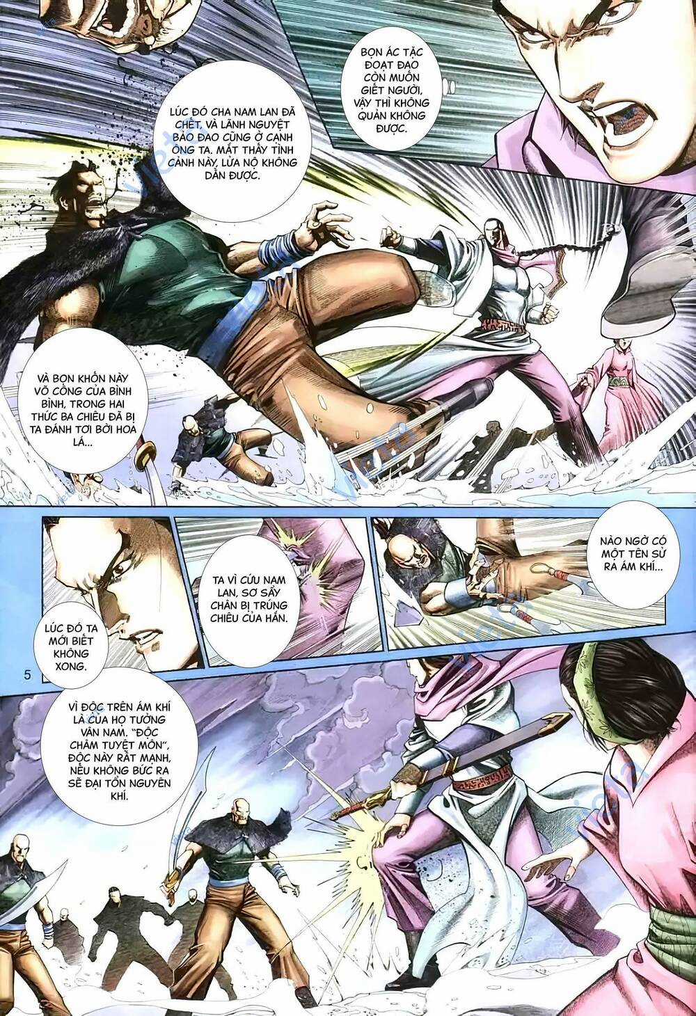 Tuyết Sơn Phi Hồ - Mã Vinh Thành Chapter 8 trang 4