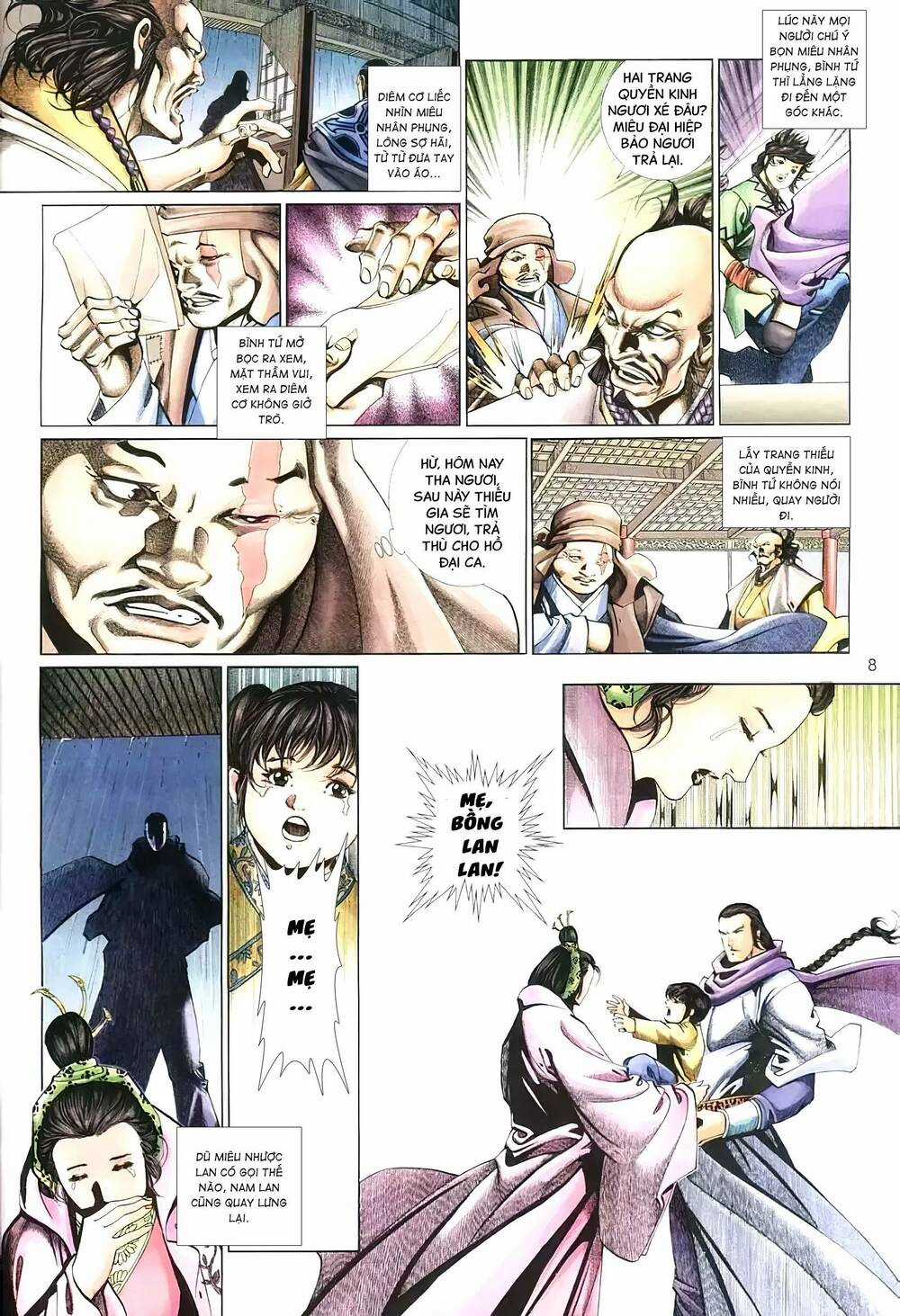 Tuyết Sơn Phi Hồ - Mã Vinh Thành Chapter 8 trang 7