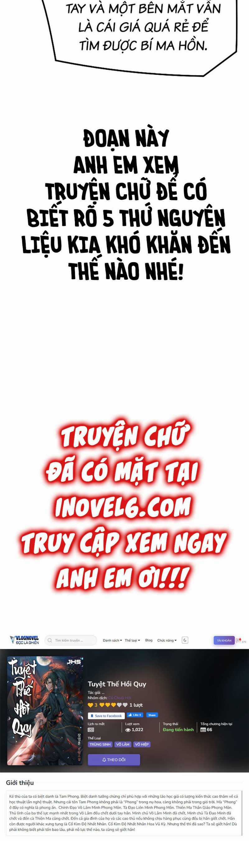 Tuyệt Thế Hồi Quy Chapter 1 trang 127