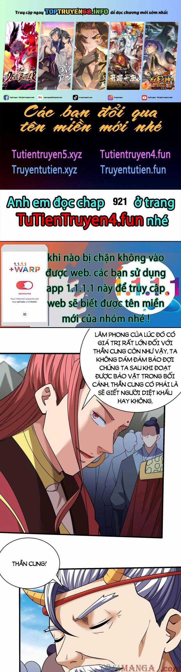 Tuyệt Thế Võ Thần Chương 920 trang 1
