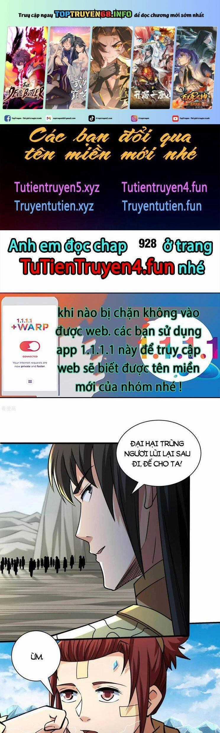 Tuyệt Thế Võ Thần Chương 927 trang 1
