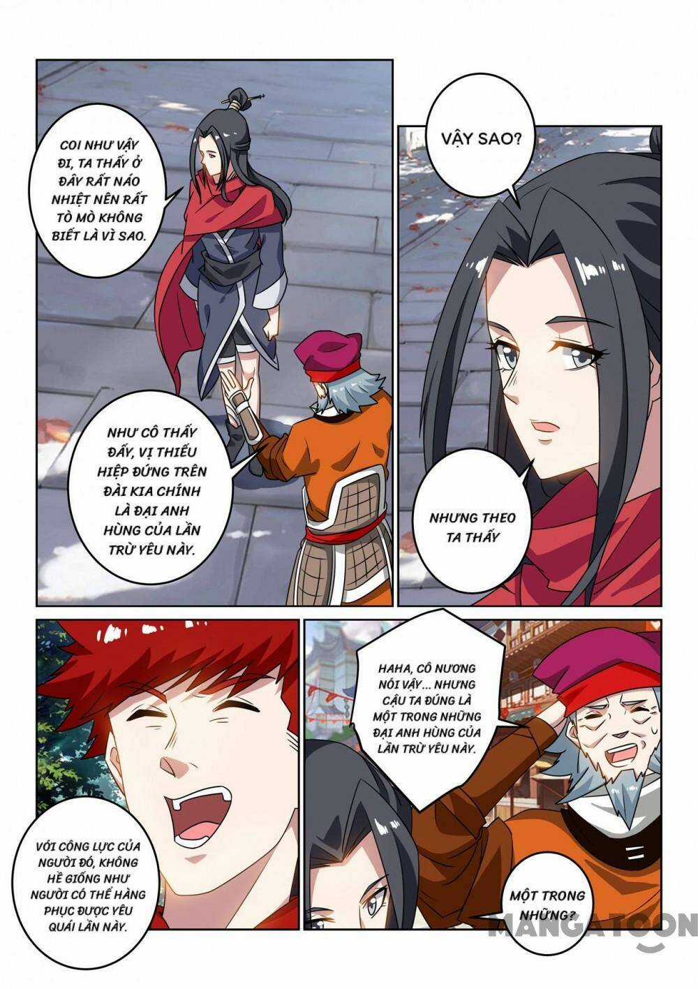 Tuyệt Thế Yêu Đế Chapter 126 trang 7