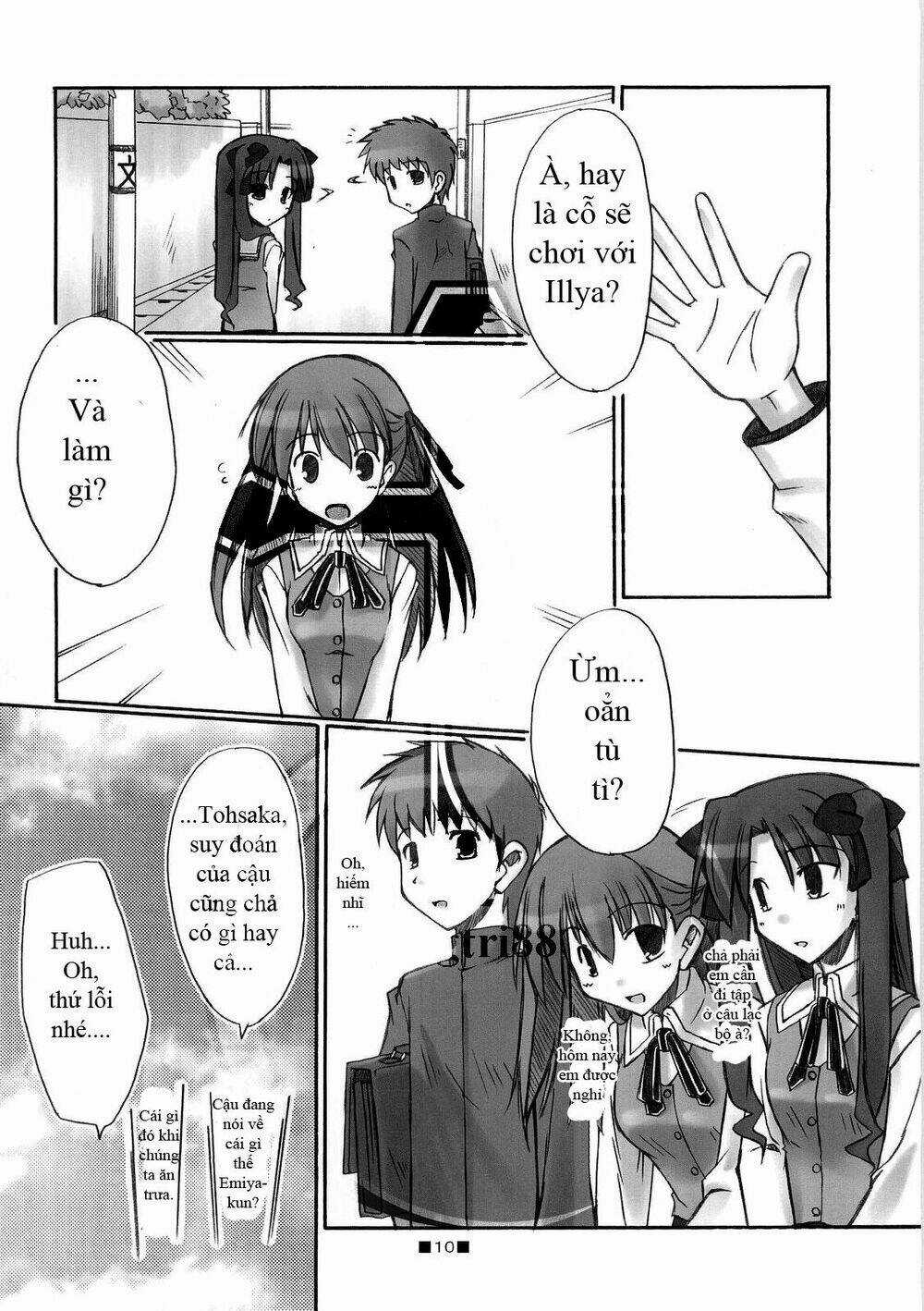 Type-Moon Doujinshi Chapter 12 trang 10