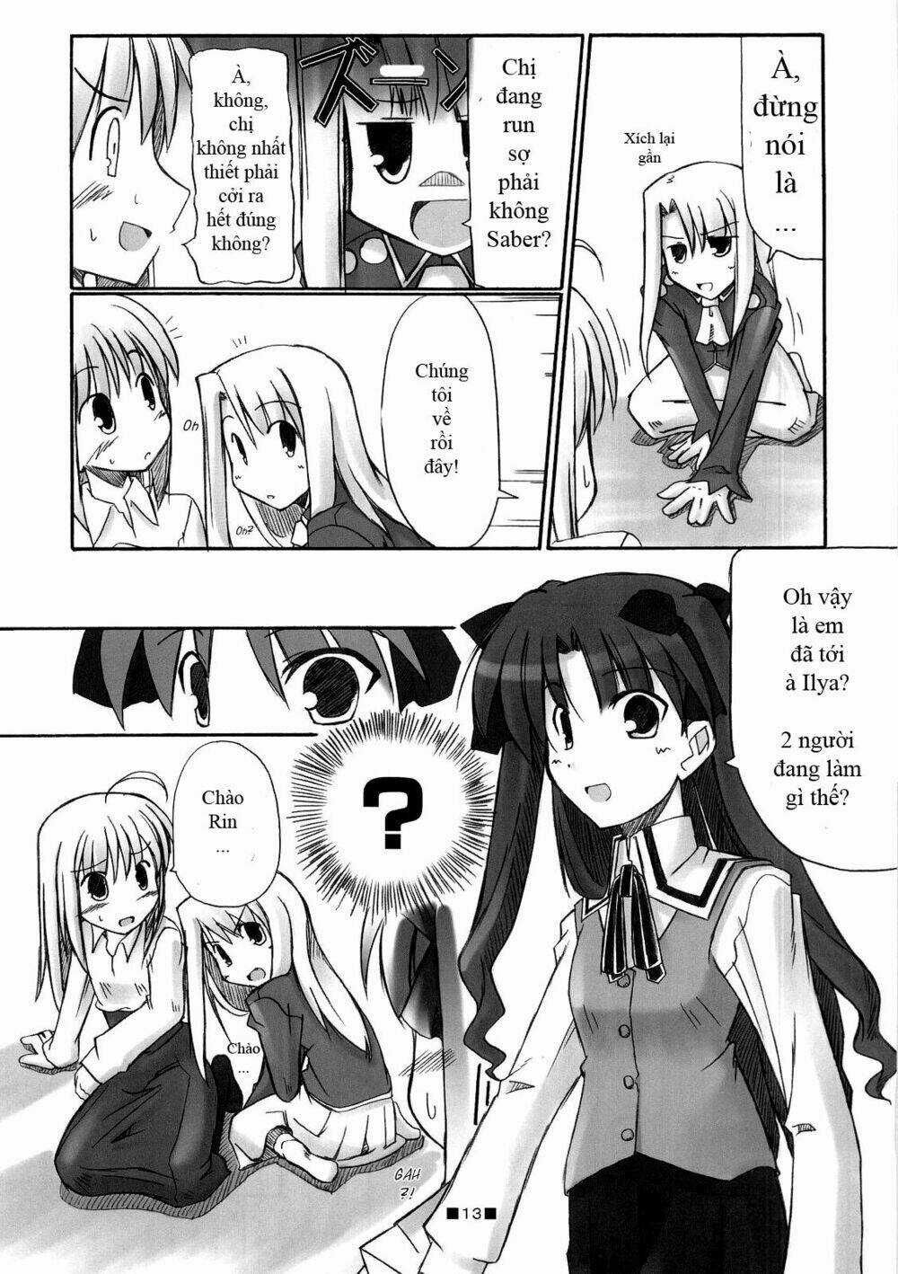 Type-Moon Doujinshi Chapter 12 trang 13