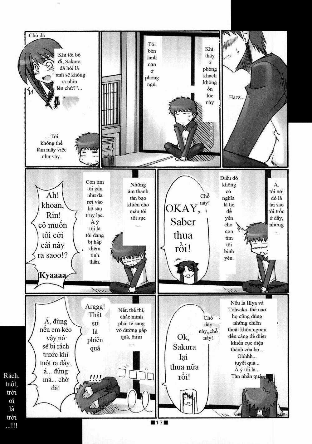 Type-Moon Doujinshi Chapter 12 trang 17