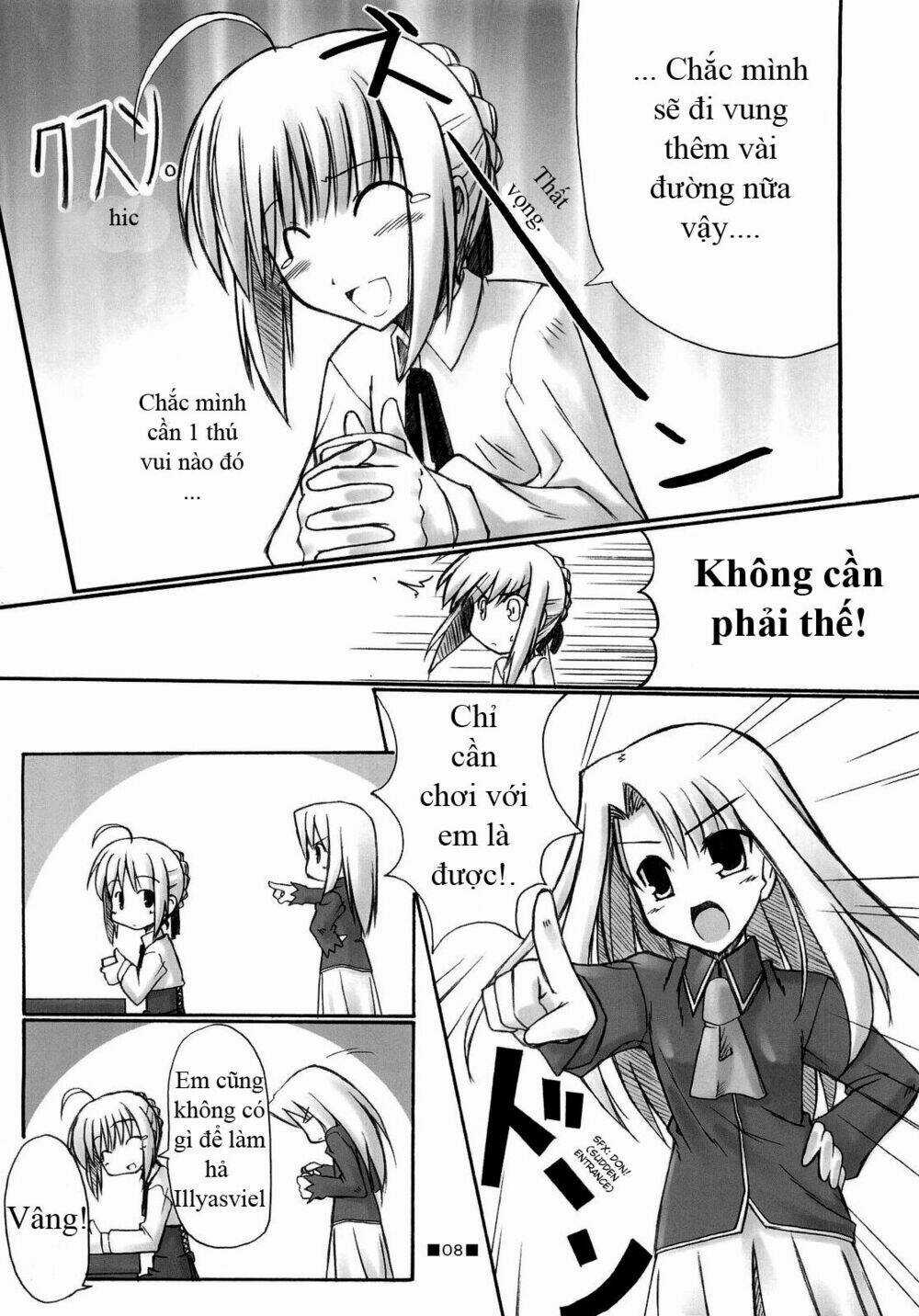 Type-Moon Doujinshi Chapter 12 trang 8