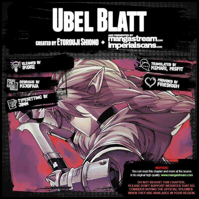Ubel Blatt Chapter 111 trang 1