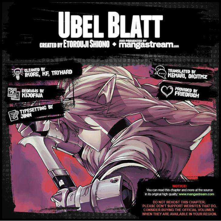 Ubel Blatt Chapter 114 trang 1