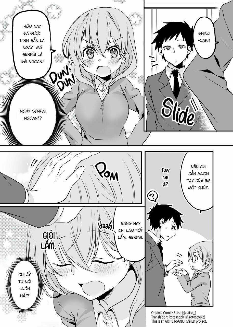 Uchi No Kaisha No Chiisai Senpai No Hanashi Chapter 35 trang 2