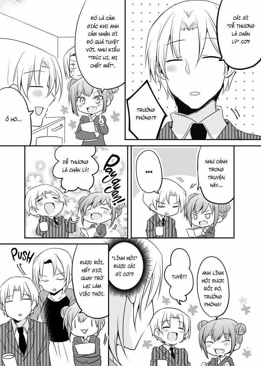 Uchi No Kaisha No Chiisai Senpai No Hanashi Chapter 38 trang 3