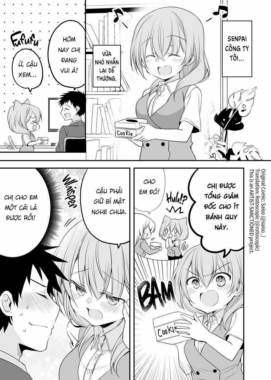 Uchi No Kaisha No Chiisai Senpai No Hanashi Chapter 40 trang 2