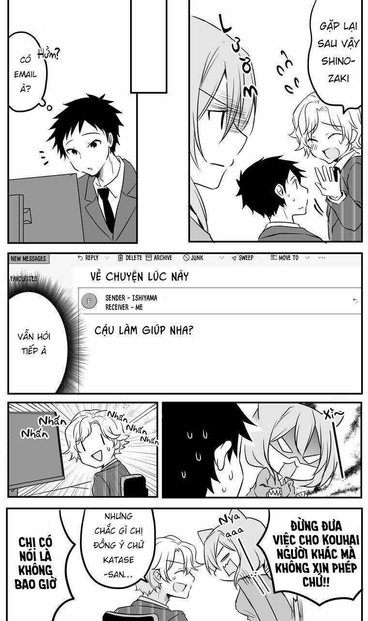 Uchi No Kaisha No Chiisai Senpai No Hanashi Chapter 47 trang 4