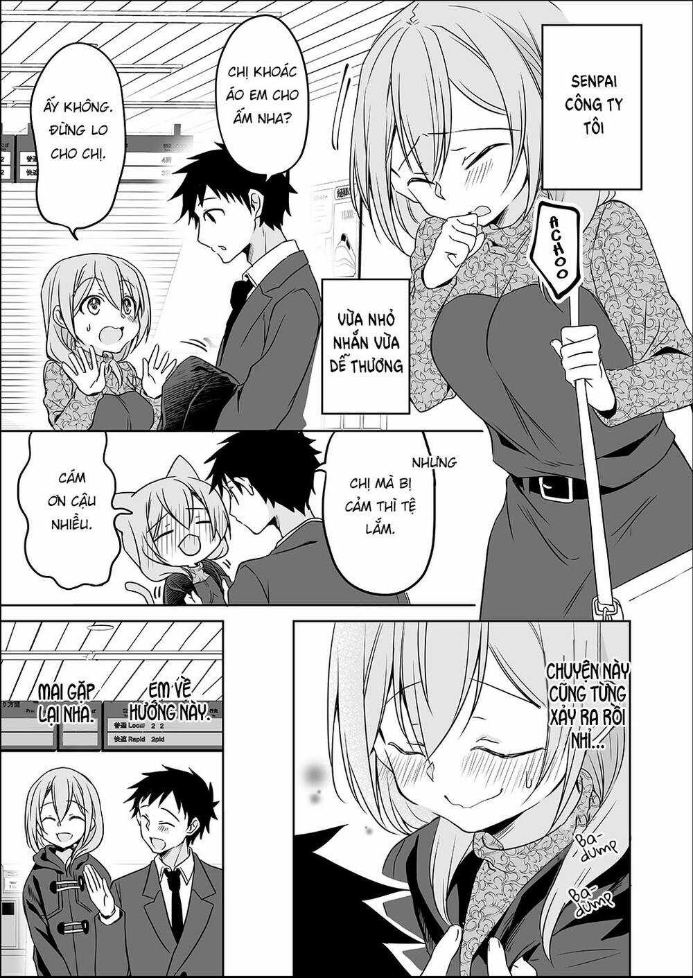 Uchi No Kaisha No Chiisai Senpai No Hanashi Chapter 56 trang 2