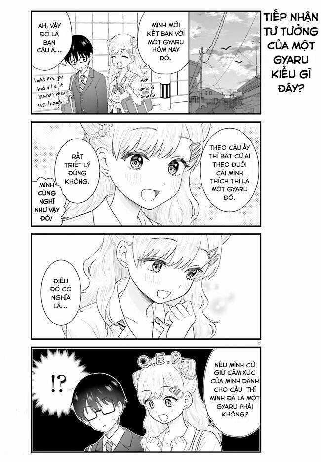 Uchida-San Chắc Chắn Không Phải Là Một Gyaru!!! Chapter 1 trang 12