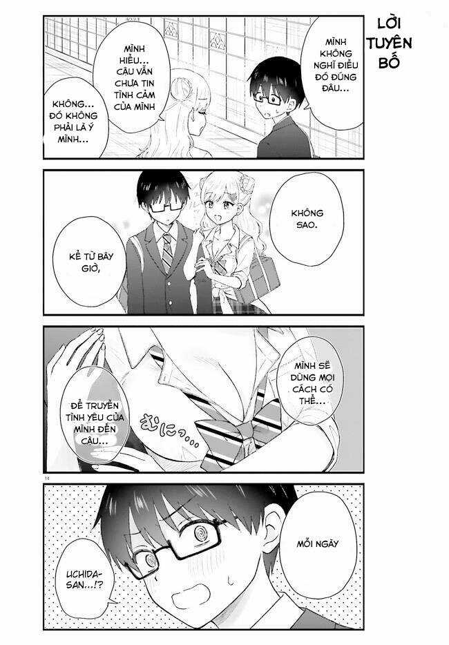 Uchida-San Chắc Chắn Không Phải Là Một Gyaru!!! Chapter 1 trang 13