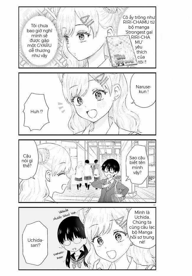 Uchida-San Chắc Chắn Không Phải Là Một Gyaru!!! Chapter 1 trang 2