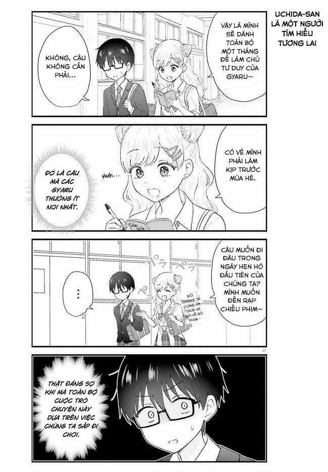 Uchida-San Chắc Chắn Không Phải Là Một Gyaru!!! Chapter 1 trang 6