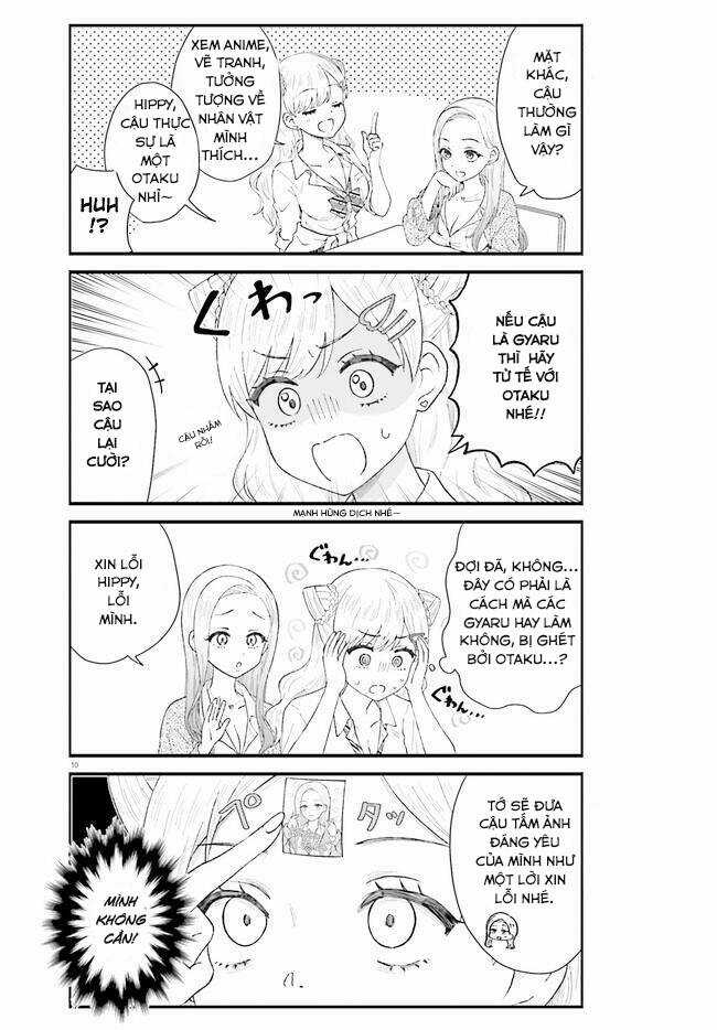 Uchida-San Chắc Chắn Không Phải Là Một Gyaru!!! Chapter 1 trang 9