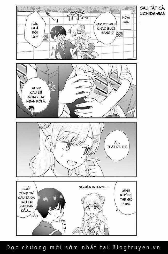 Uchida-San Chắc Chắn Không Phải Là Một Gyaru!!! Chapter 2 trang 11
