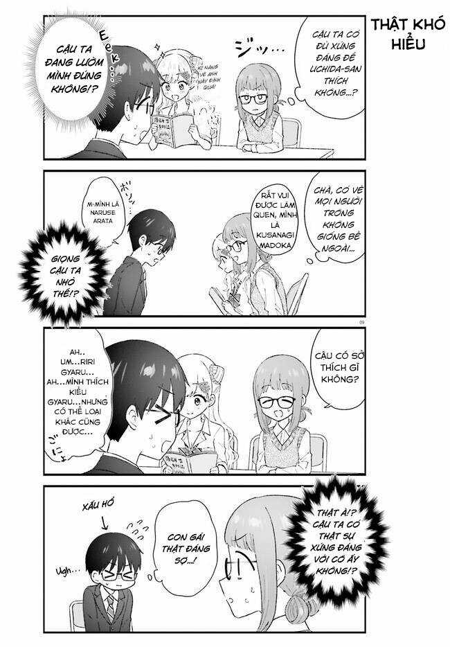 Uchida-San Chắc Chắn Không Phải Là Một Gyaru!!! Chapter 3 trang 8