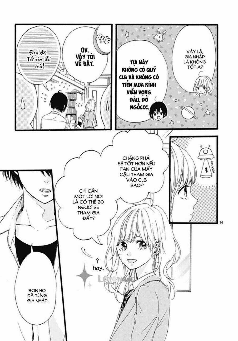 Uchuu No Hate No Mannaka No Chapter 1 trang 13
