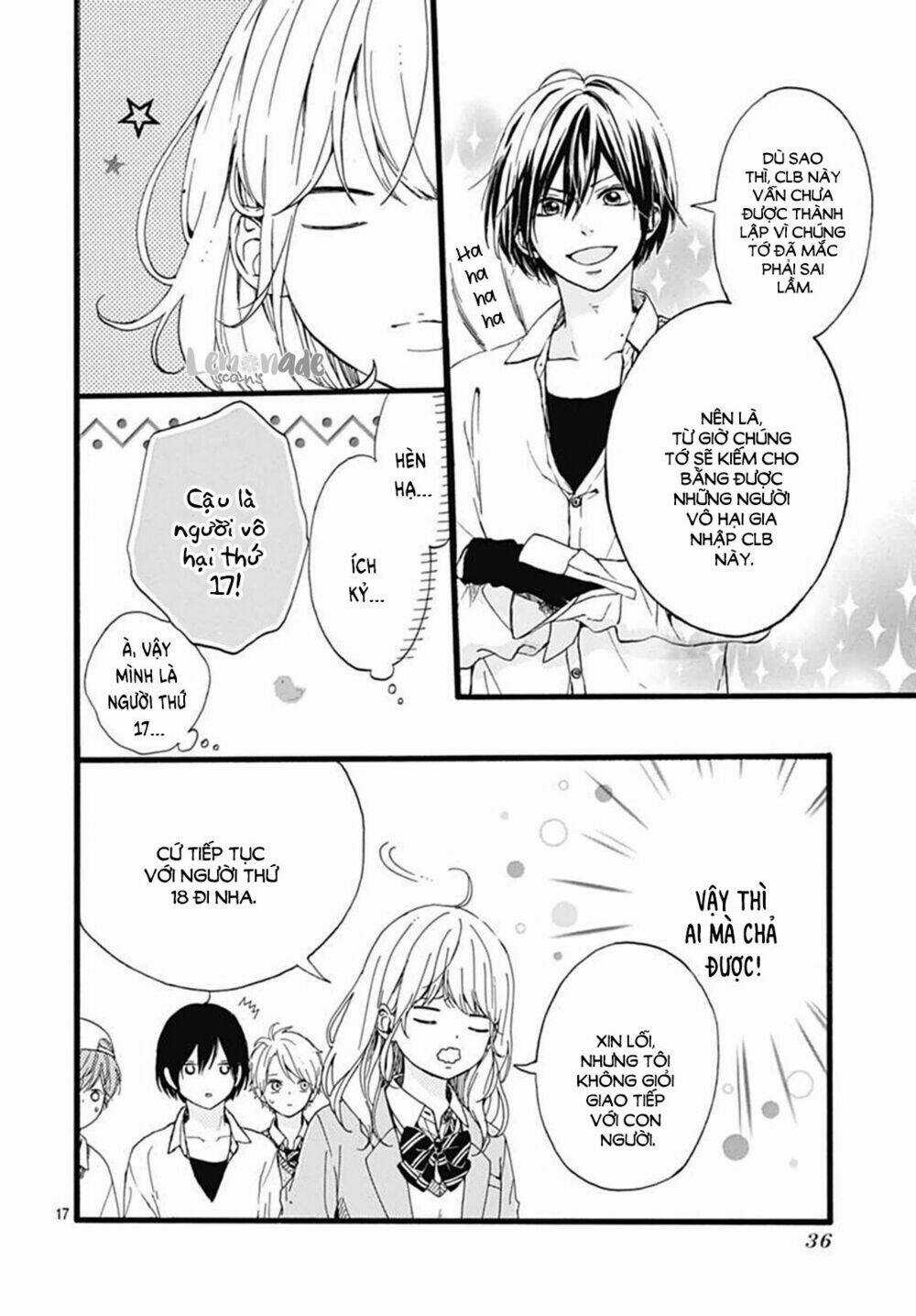 Uchuu No Hate No Mannaka No Chapter 1 trang 16