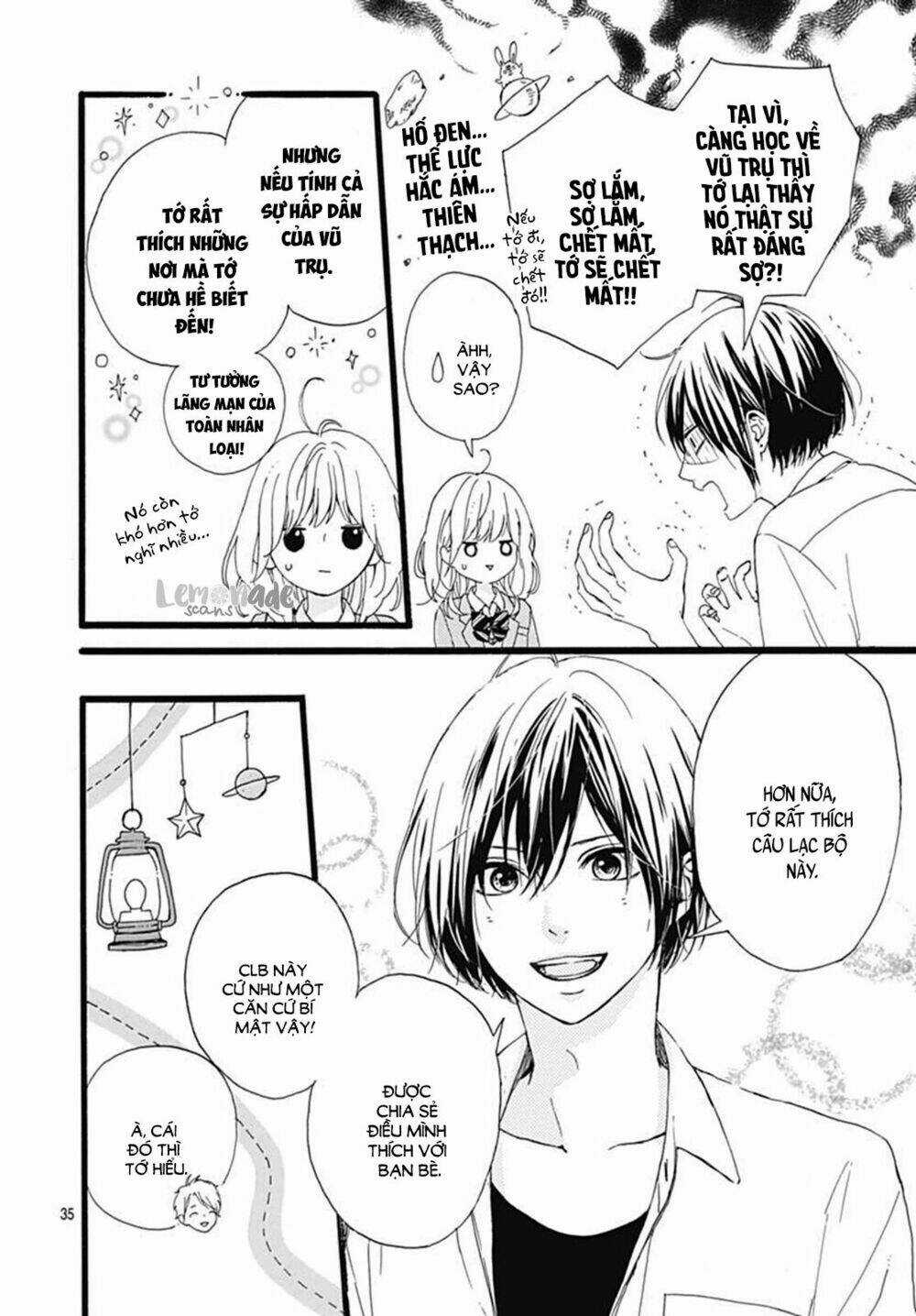 Uchuu No Hate No Mannaka No Chapter 1 trang 34