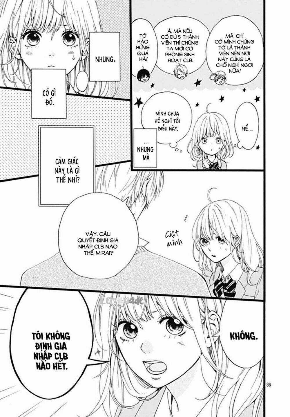 Uchuu No Hate No Mannaka No Chapter 1 trang 35