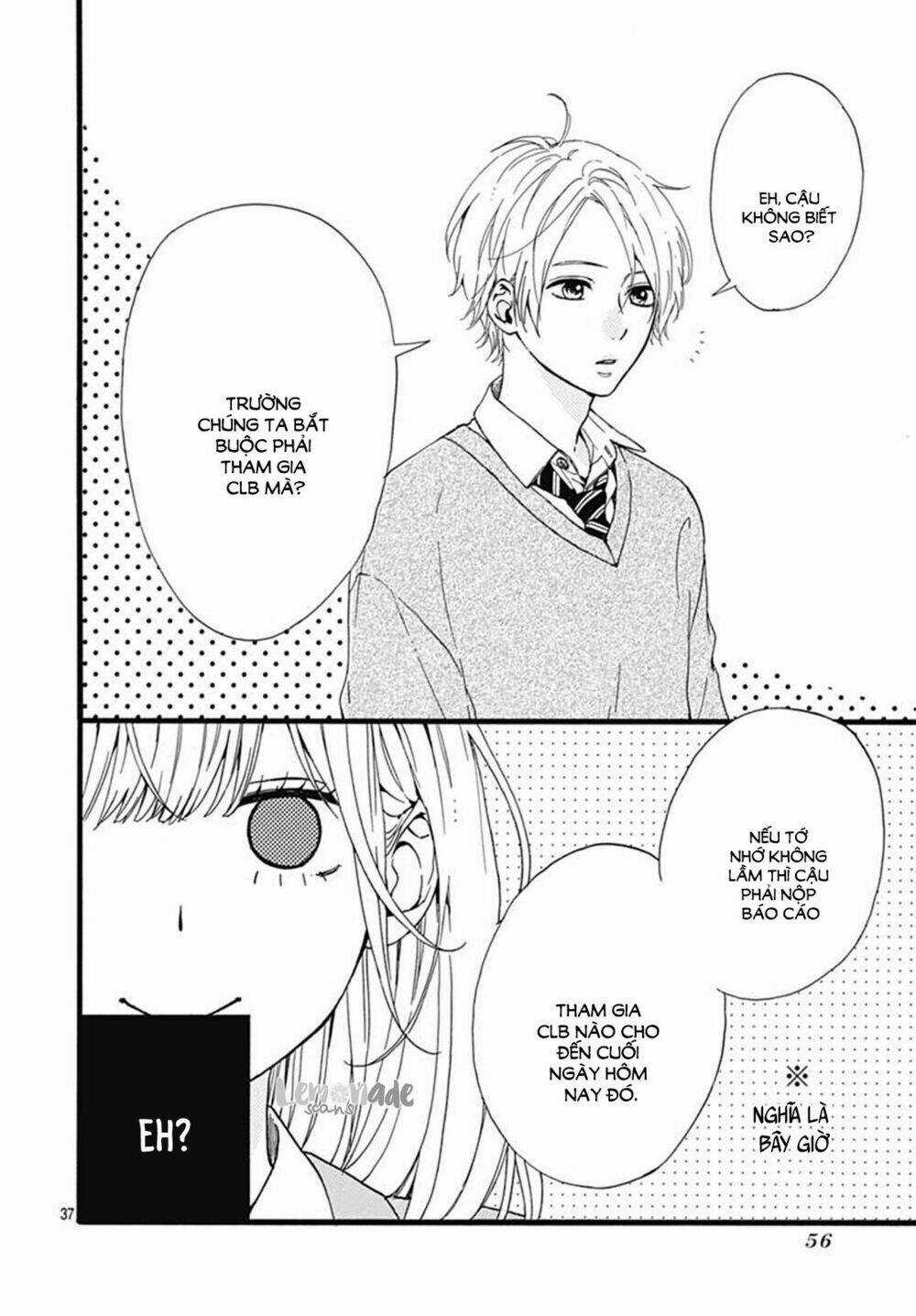 Uchuu No Hate No Mannaka No Chapter 1 trang 36