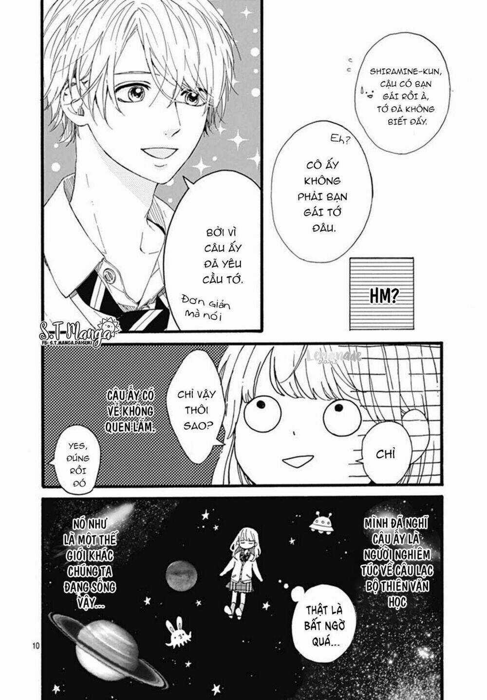 Uchuu No Hate No Mannaka No Chapter 4 trang 12