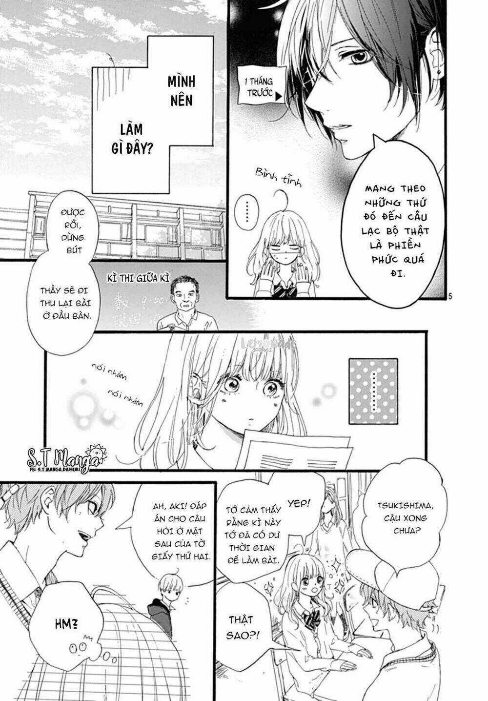 Uchuu No Hate No Mannaka No Chapter 4 trang 7