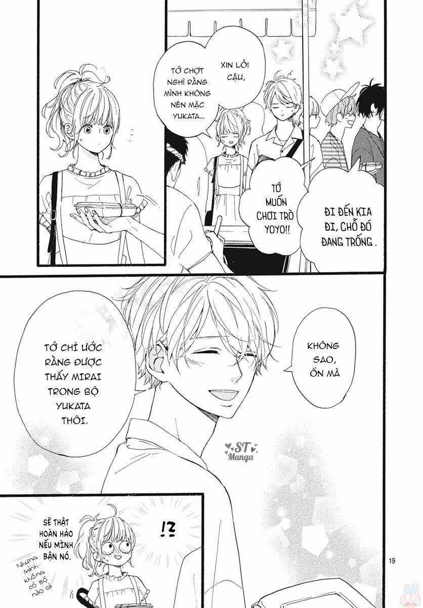 Uchuu No Hate No Mannaka No Chapter 7 trang 19