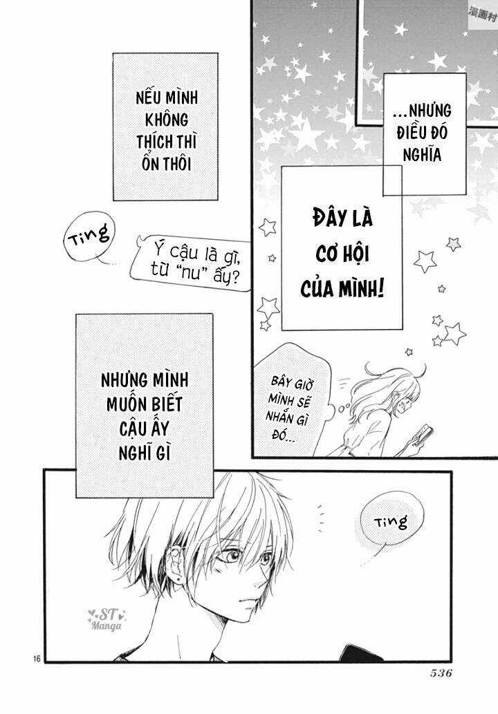 Uchuu No Hate No Mannaka No Chapter 8 trang 16