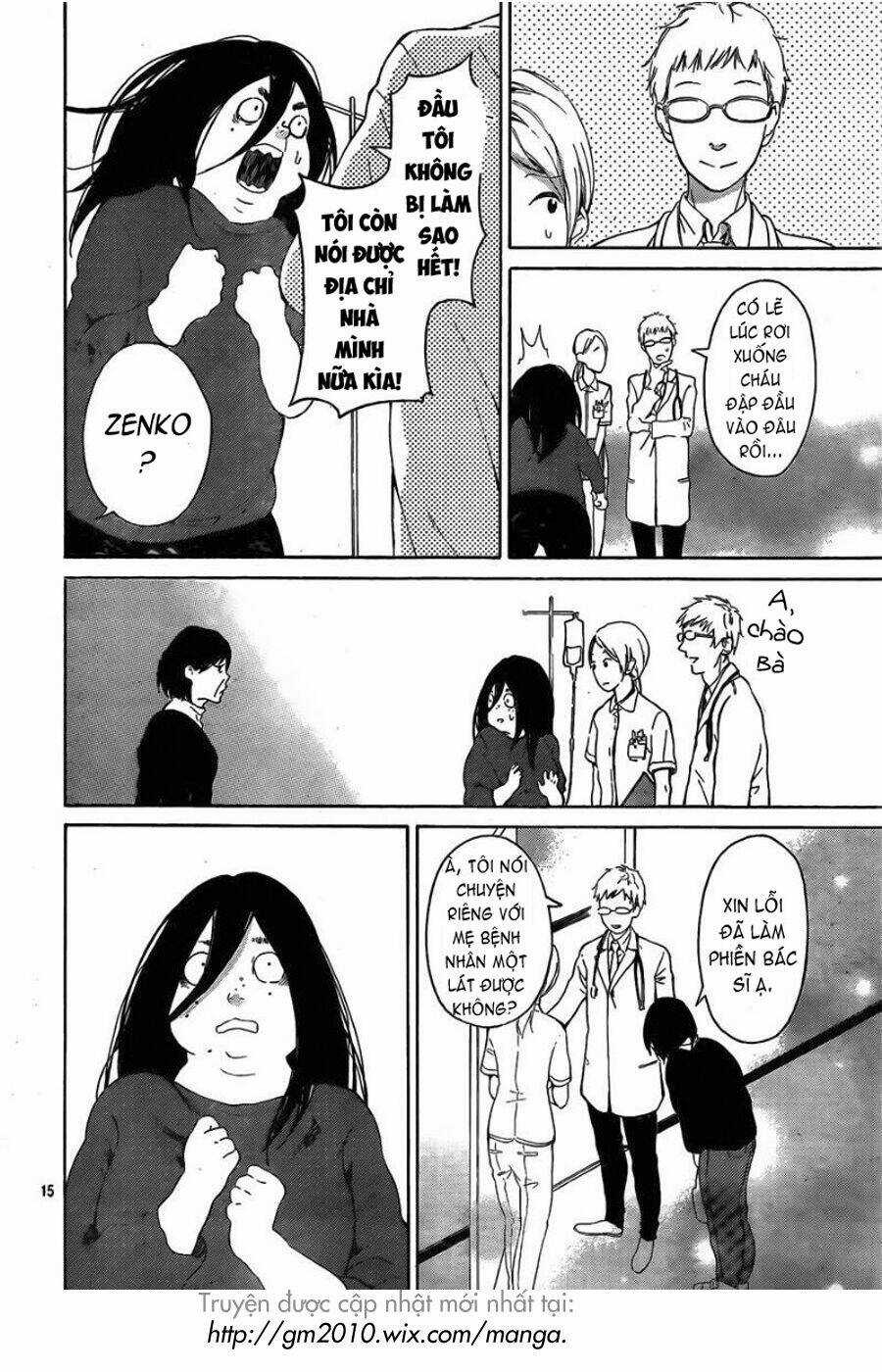 Uchuu O Kakeru Yodaka Chapter 1 trang 14