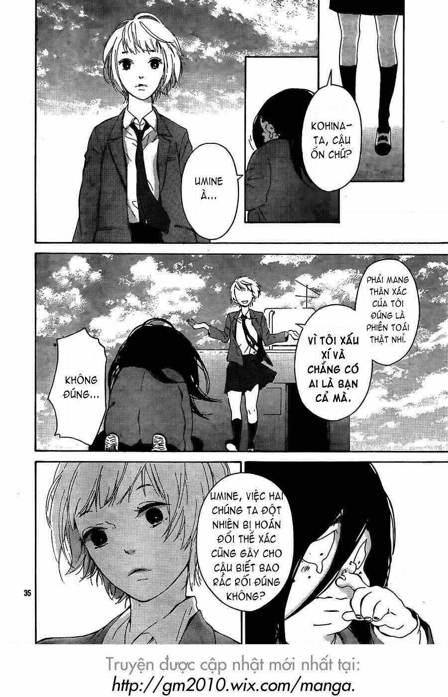Uchuu O Kakeru Yodaka Chapter 1 trang 34