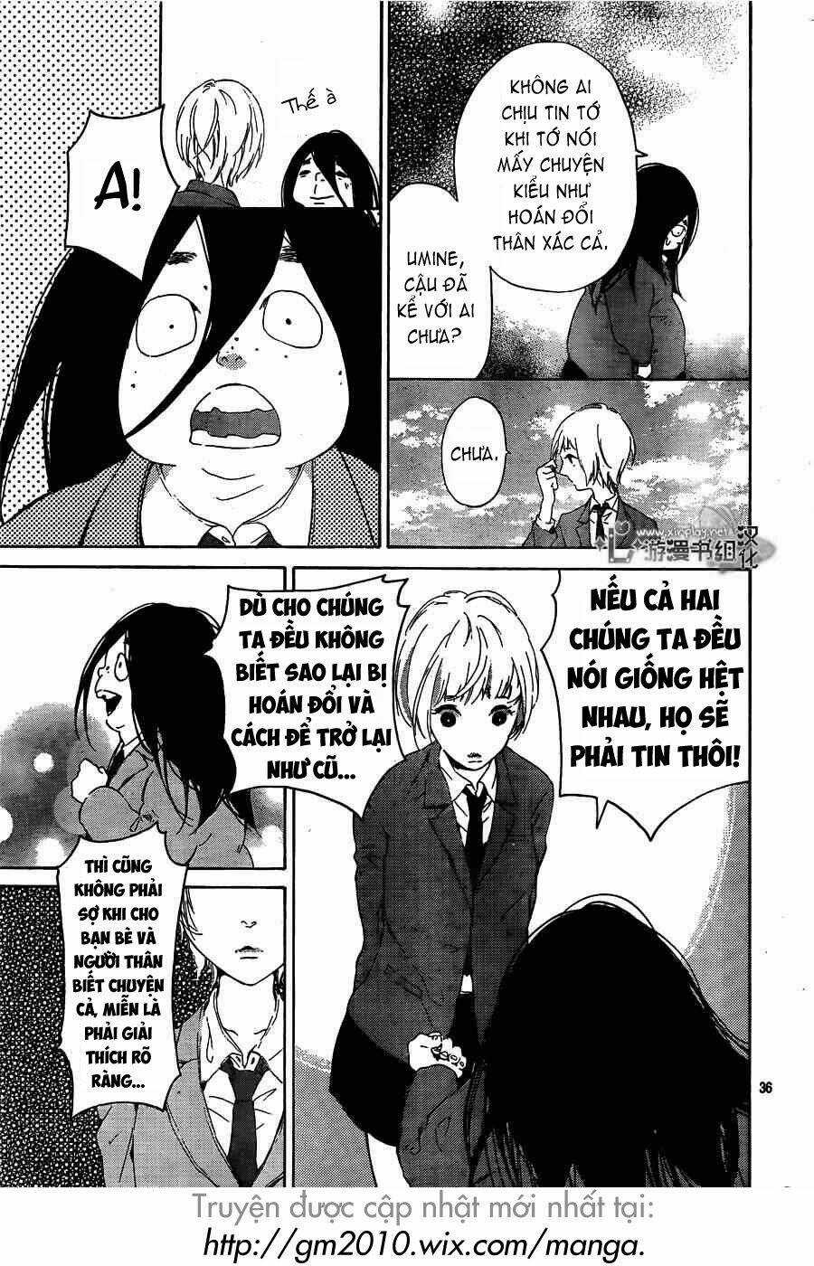 Uchuu O Kakeru Yodaka Chapter 1 trang 35
