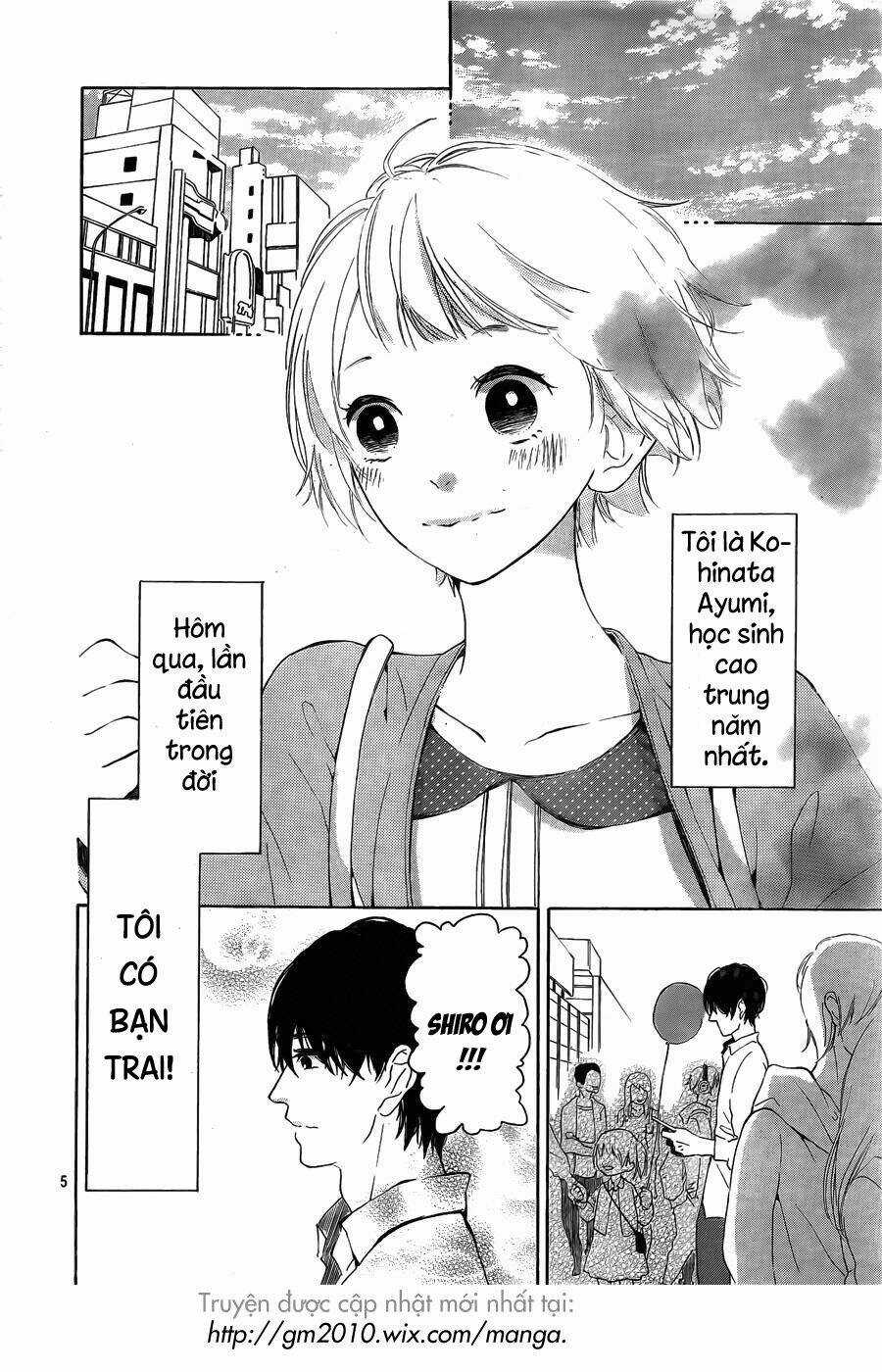 Uchuu O Kakeru Yodaka Chapter 1 trang 4