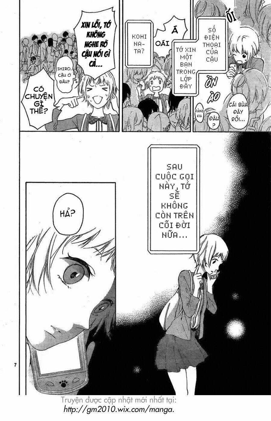 Uchuu O Kakeru Yodaka Chapter 1 trang 6