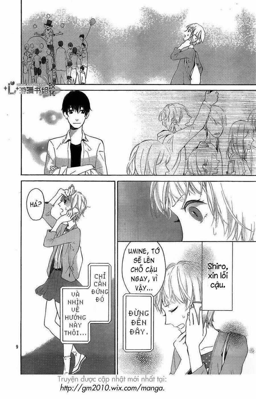 Uchuu O Kakeru Yodaka Chapter 1 trang 8
