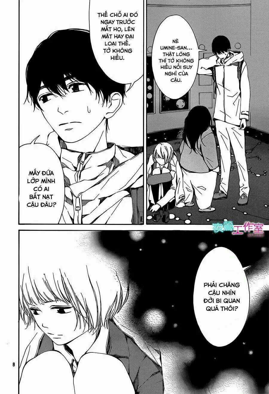 Uchuu O Kakeru Yodaka Chapter 14 trang 10