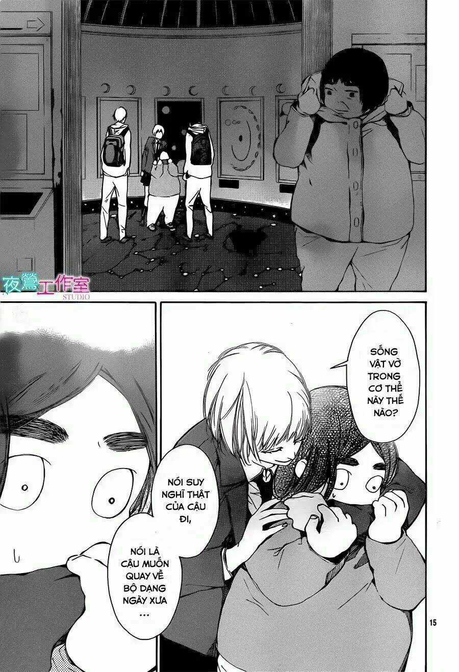 Uchuu O Kakeru Yodaka Chapter 14 trang 17